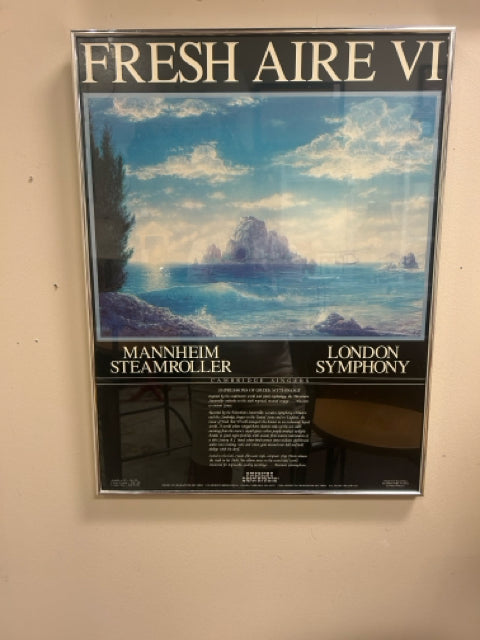 Framed Mannheim Steamroller & London Symphony Poster Fresh Aire VI