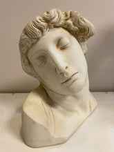Load image into Gallery viewer, White Clay Head of Michelangelo
