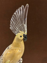 Load image into Gallery viewer, Murano Glass Cockatoo
