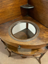 Load image into Gallery viewer, Nineteenth Century Corner Wash Stand
