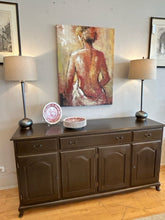 Load image into Gallery viewer, Custom Cherry Three Drawer, Two Cabinet Buffet
