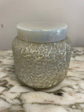 Load image into Gallery viewer, NEW Large Clove, Cedarwood, Lemon &amp; Vanilla Candle with Textured Iridescent
