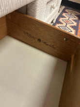 Load image into Gallery viewer, Pair of 2 Drawer White Wicker Nightstands with Laminate Tops from Henry Link
