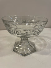 Load image into Gallery viewer, Greek Key Decorative Glass Bowl from Heisey
