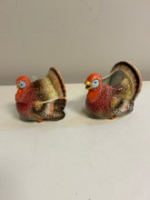 Load image into Gallery viewer, Ceramic Turkey Creamer &amp; Sugar Bowl

