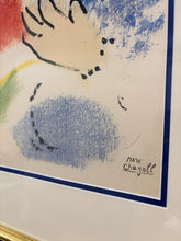 Load image into Gallery viewer, Original Maeght Editeur Lithograph "Femme Ecuyere" (Woman Circus Rider) from Derriere le MiroirNo. 147  by Marc Chagall, signed
