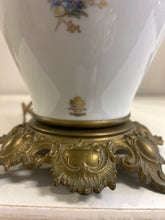 Load image into Gallery viewer, Pair of  Rosenthal Kunstabteilung Selb Germany Handmade Porcelain Table Lamps with Brass Base
