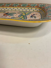 Load image into Gallery viewer, Hand Painted Serving Platter from William Sonoma made in Portugal
