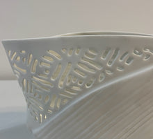 Load image into Gallery viewer, Reticulated Bisque Porcelain Vase Designed by Johan Van Loon for Rosenthal

