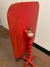 Load image into Gallery viewer, Red Painted Flip Table
