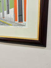 Load image into Gallery viewer, Framed Serigraph "Calle de San Juan" by Miguel Martinez Geigel, signed &amp; numbere
