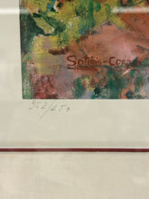 Load image into Gallery viewer, Framed Print &quot;Under the Vine&quot; by Sotiris-Corzo, signed &amp; numbered
