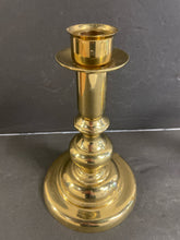 Load image into Gallery viewer, Pair of Brass Candlesholders from Virginia Metalcrafters
