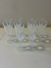 Load image into Gallery viewer, Ten Crystal Champagne Flutes
