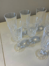 Load image into Gallery viewer, Ten Crystal Champagne Flutes

