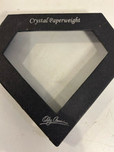 Load image into Gallery viewer, Red, Orange &amp; Green Crystal Paperweights from Oleg Cassini
