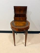 Load image into Gallery viewer, Federal Style Leather Top Smoking Table from Weiman
