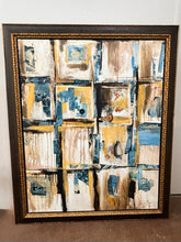 Load image into Gallery viewer, Large Contemporary Original Oil Mixed Media Painting by Helen Zarin, signed
