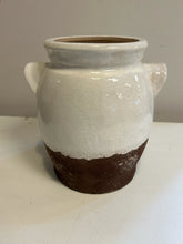 Load image into Gallery viewer, Two Tone Glazed Ceramic Crock

