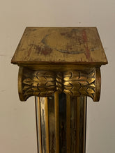 Load image into Gallery viewer, Decorative Column/Pedestal with Mirrored Sides
