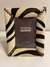 Load image into Gallery viewer, Cowhide Photo Frame for 5x7 Photo from Tozai Home
