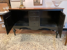 Load image into Gallery viewer, Black Painted Sideboard from Ethan Allen

