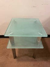 Load image into Gallery viewer, Contemporary Glass End Table
