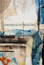 Load image into Gallery viewer, Large Contemporary Original Oil Mixed Media Painting by Helen Zarin, signed
