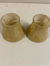 Load image into Gallery viewer, Pair of Cream Colored Chandelier Shades
