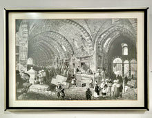 Load image into Gallery viewer, Framed Art Print "The Great Bazaar, Constantinople"  by William Henry Bartlett
