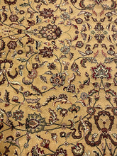 Load image into Gallery viewer, Wool Blend Oriental Rug in Tan, Red and Cream
