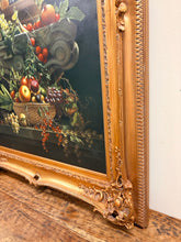 Load image into Gallery viewer, Fruit Still Life Canvas Reproduction with Ornate Gold  Frame
