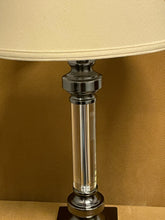 Load image into Gallery viewer, Lucite &amp; Metal Table Lamp
