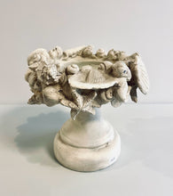 Load image into Gallery viewer, Shabby Chic Resin Seashell Candleholder
