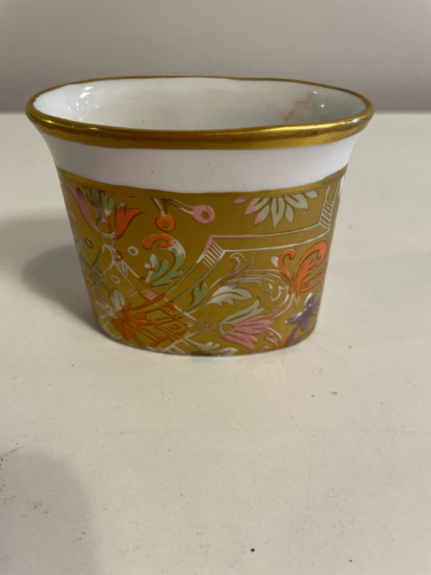 Miniature Porcelain Container from Mottahedeh