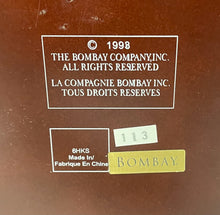 Load image into Gallery viewer, Cherry Wood Tea Chest from Bombay Company
