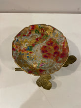 Load image into Gallery viewer, Vintage Dish on Gold Base
