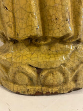Load image into Gallery viewer, Yellow Ceramic Buddha Statue
