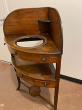 Load image into Gallery viewer, Nineteenth Century Corner Wash Stand
