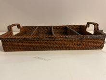 Load image into Gallery viewer, Rattan Flatware Tray from Thomas O&#39;Brien
