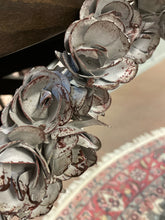 Load image into Gallery viewer, Round Metal Rose Mirror from Pottery Barn
