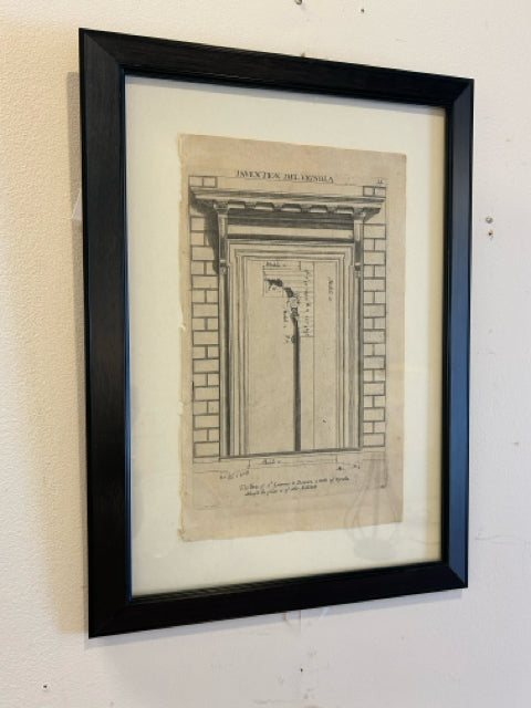 Framed Page The Port of St. Lawrence - Invention Del Vignola