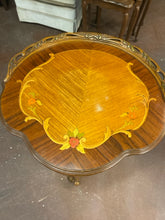 Load image into Gallery viewer, Ornate Inlaid Occasional Table
