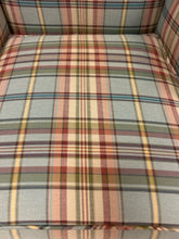 Load image into Gallery viewer, Plaid Wing Chair
