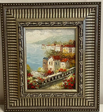 Load image into Gallery viewer, Oil Painting of Italian Seaside Village
