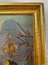 Load image into Gallery viewer, Framed Oil, Winter Landscape
