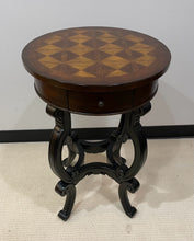 Load image into Gallery viewer, One Drawer Accent Table with Geometric Parquetry Top from Walter E. Smithe
