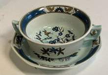 Load image into Gallery viewer, 8 Place Settings Adams Ming Toi Blue Calyx Ware (Ironstone) with Serving Pieces from Wedgwood
