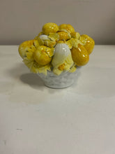 Load image into Gallery viewer, Porcelain  Fruits and Vegetables in White Basket
