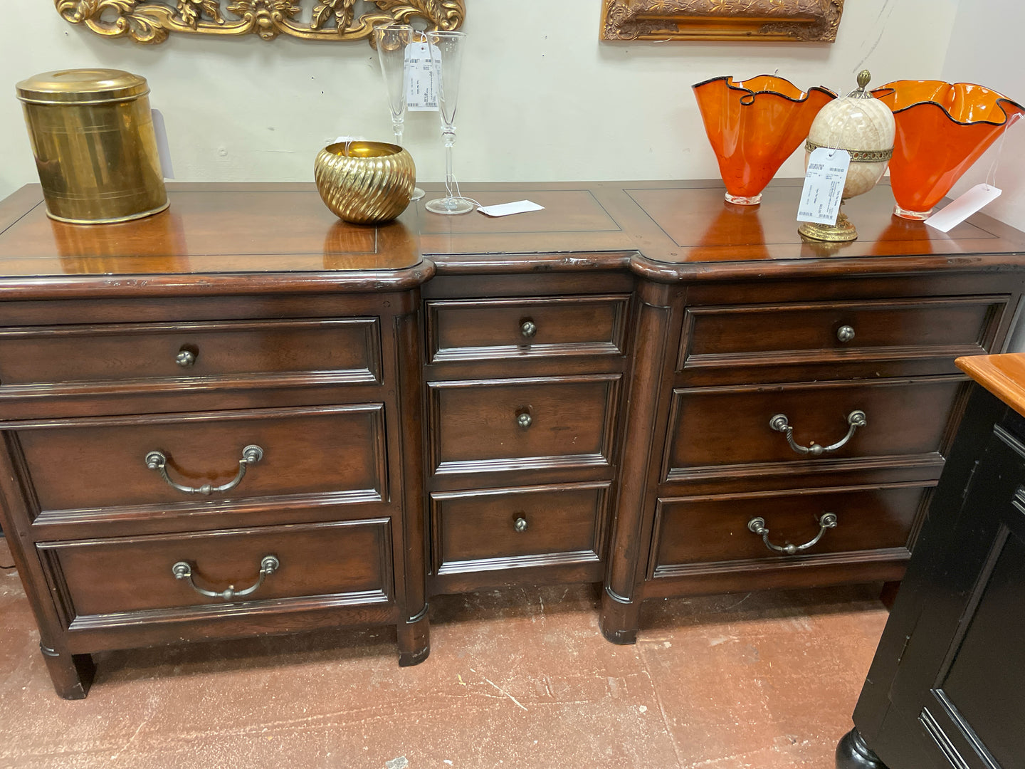 Nine Drawer Dresser from Milling Road